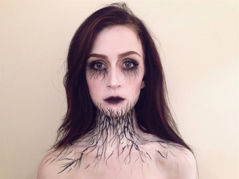 28 Horrifying Halloween Makeup Ideas That Look a Little Too Real